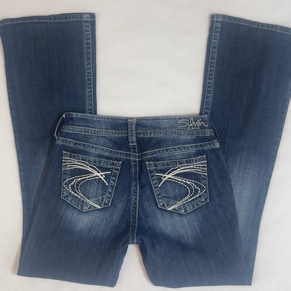 Silver Jeans Denim - Silver Jeans Suki Bootcut Stretch Denim Women’s Size 28x32 Dark Blue